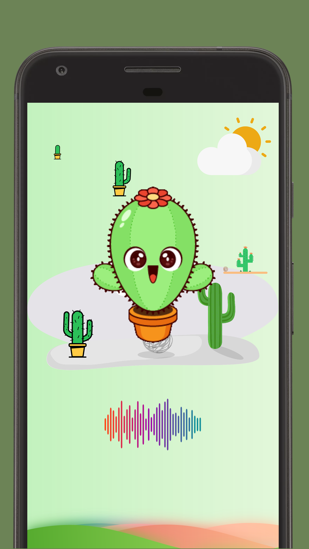 اسکرین شات 5 برنامه Dancing Cactus & Talking