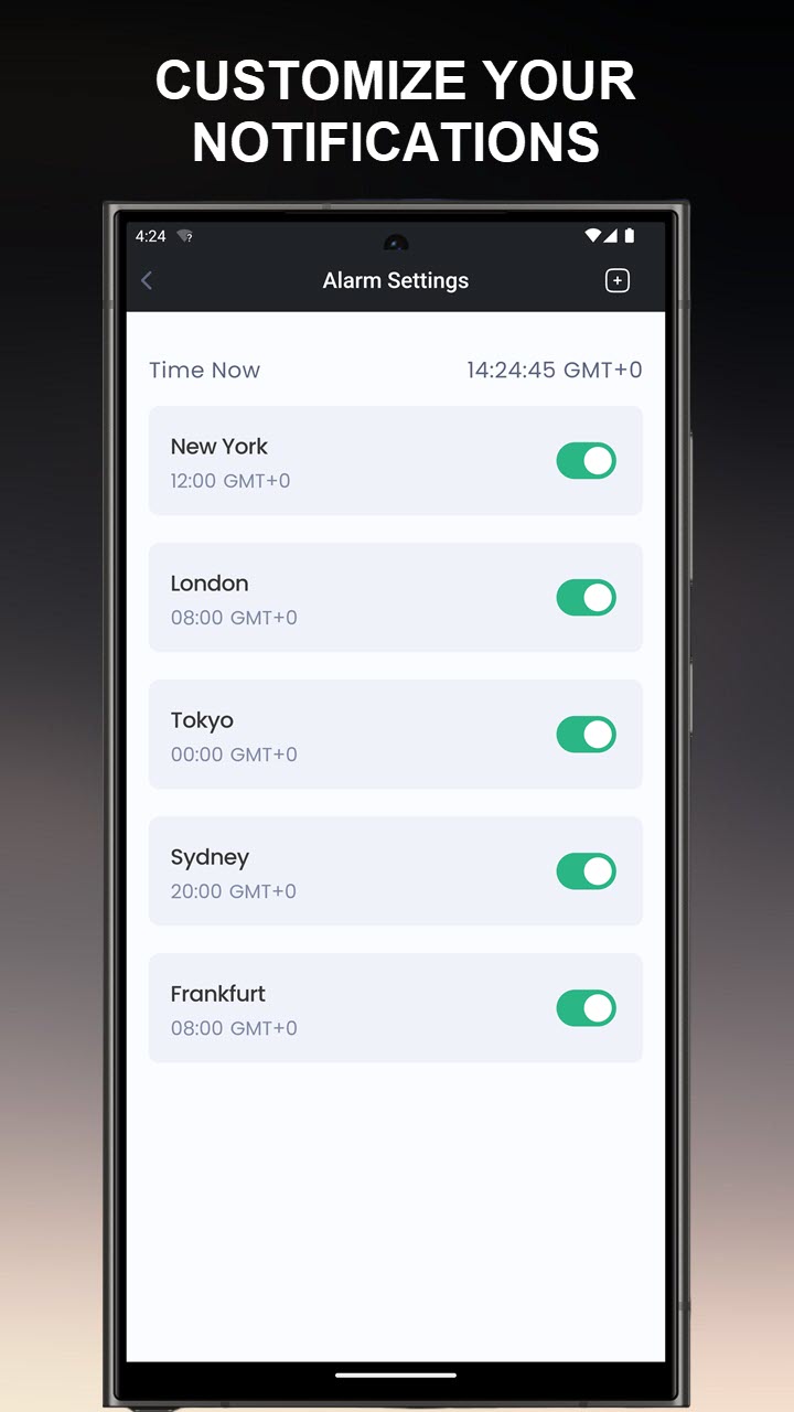 اسکرین شات 7 برنامه Forex Hours, FX sessions Clock