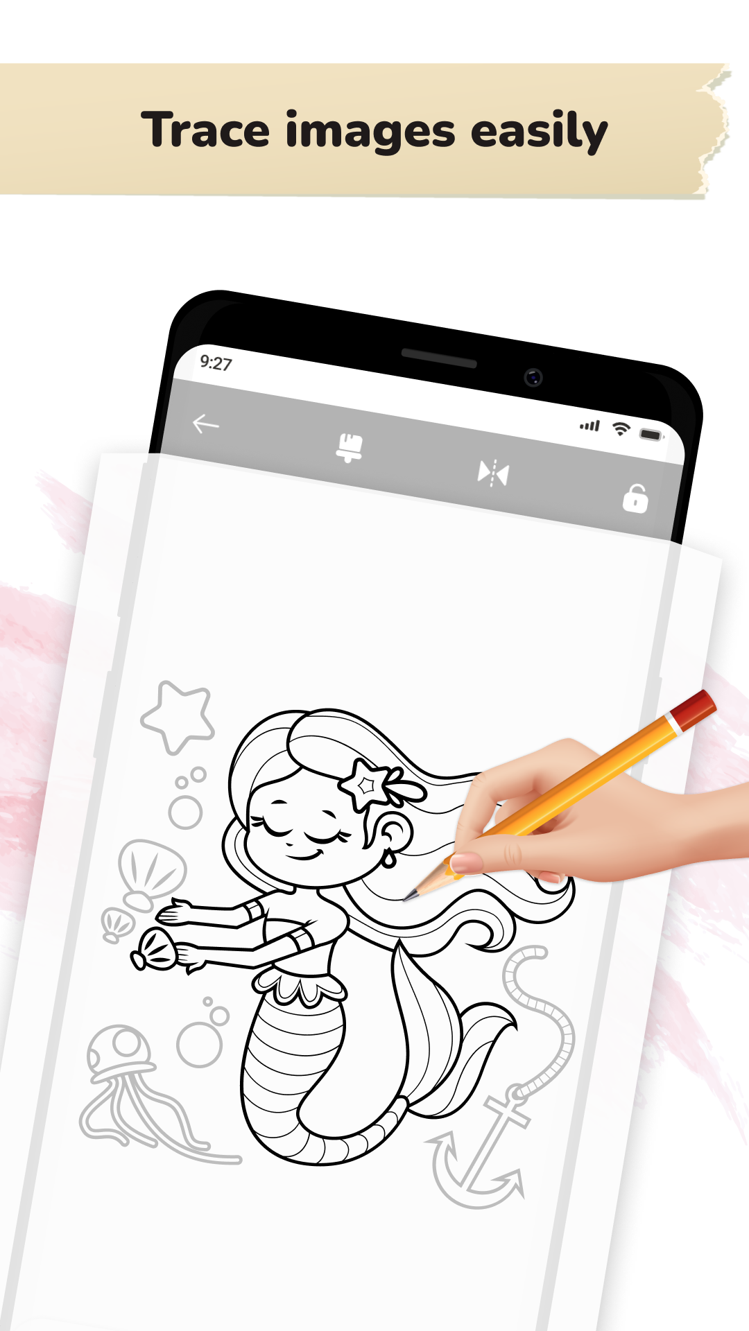 اسکرین شات 8 برنامه AR Drawing: Paint & Sketch