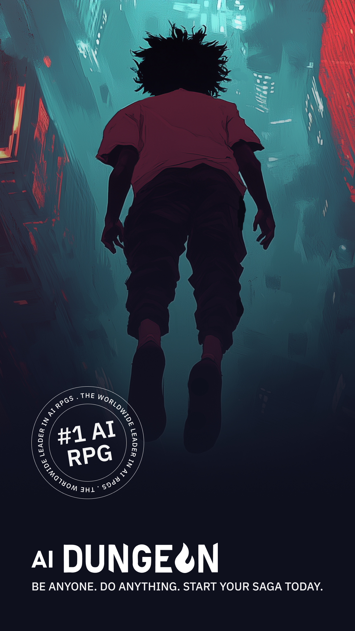 اسکرین شات 1 بازی AI Dungeon: RPG & Story Maker