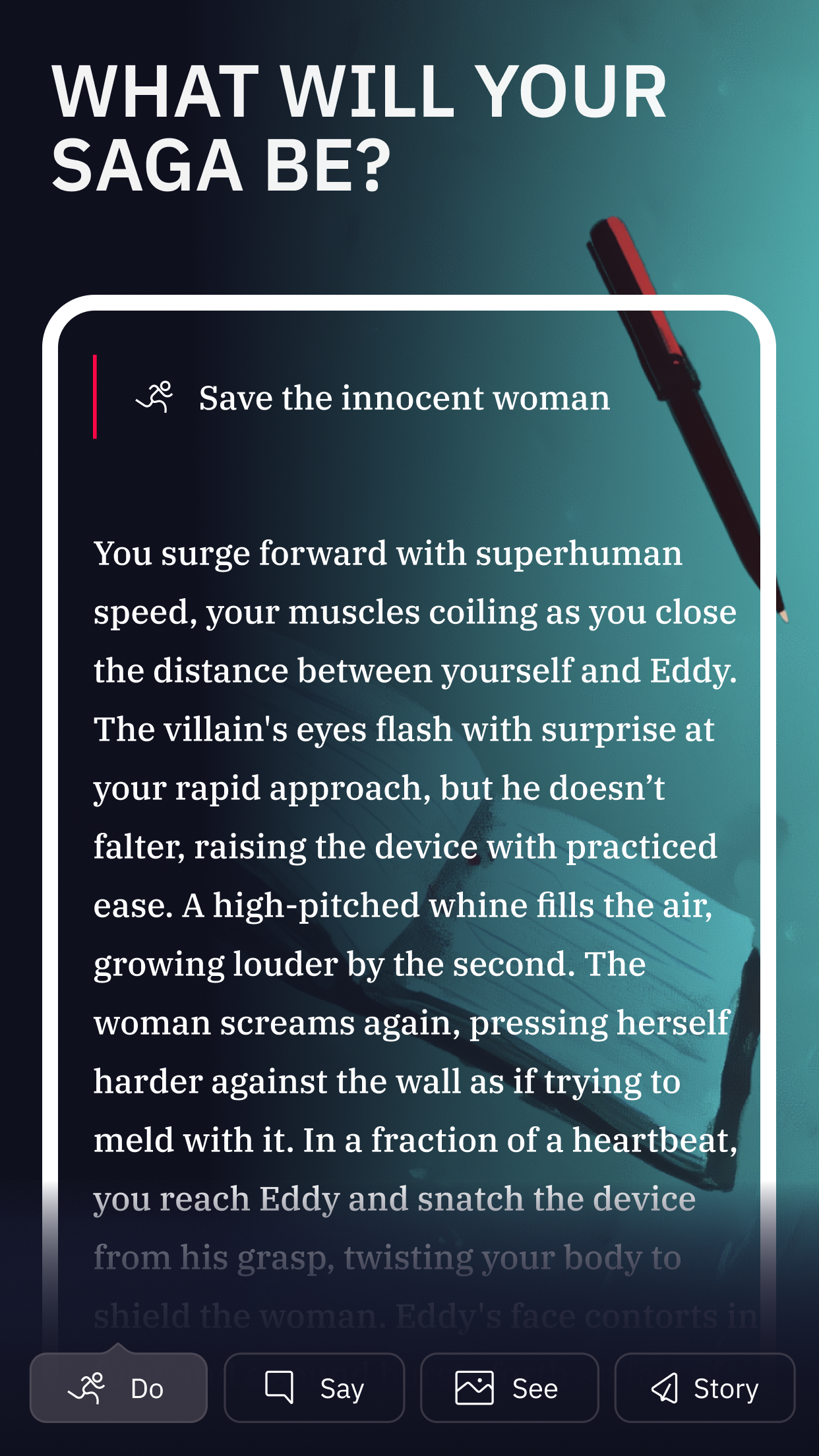 اسکرین شات 6 بازی AI Dungeon: RPG & Story Maker