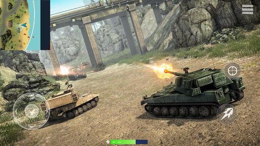 اسکرین شات 3 بازی Tanks of War