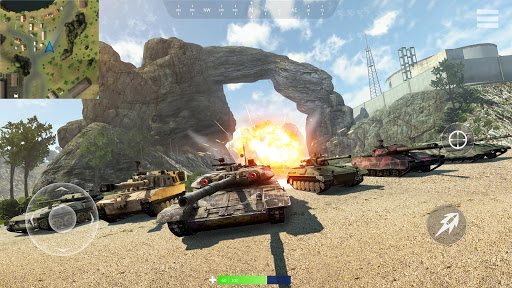 اسکرین شات 4 بازی Tanks of War
