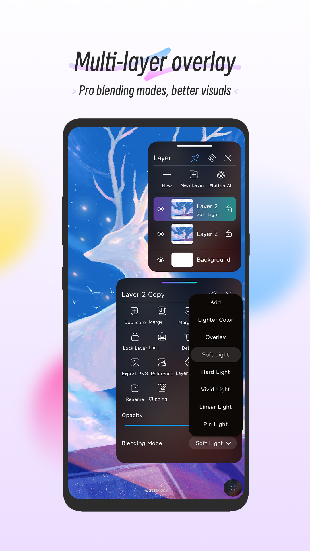 اسکرین شات 3 برنامه HiPaint - Sketch & Draw art
