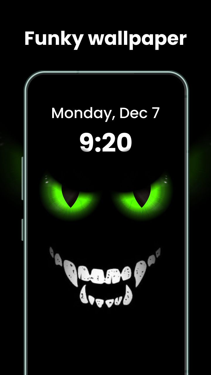 اسکرین شات 1 برنامه Smiley Eyes Live Wallpapers