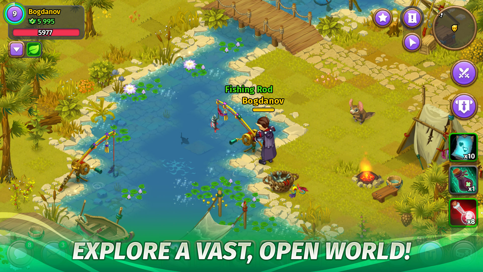 اسکرین شات 4 بازی Skylore－fantasy MMORPG