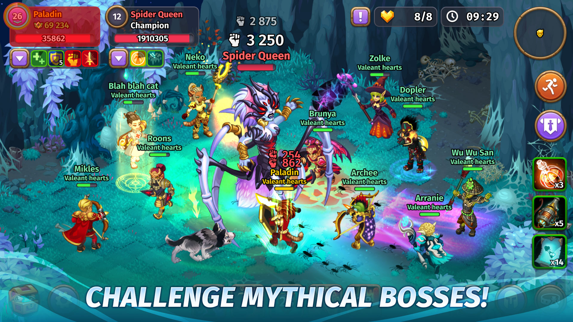 اسکرین شات 3 بازی Skylore－fantasy MMORPG