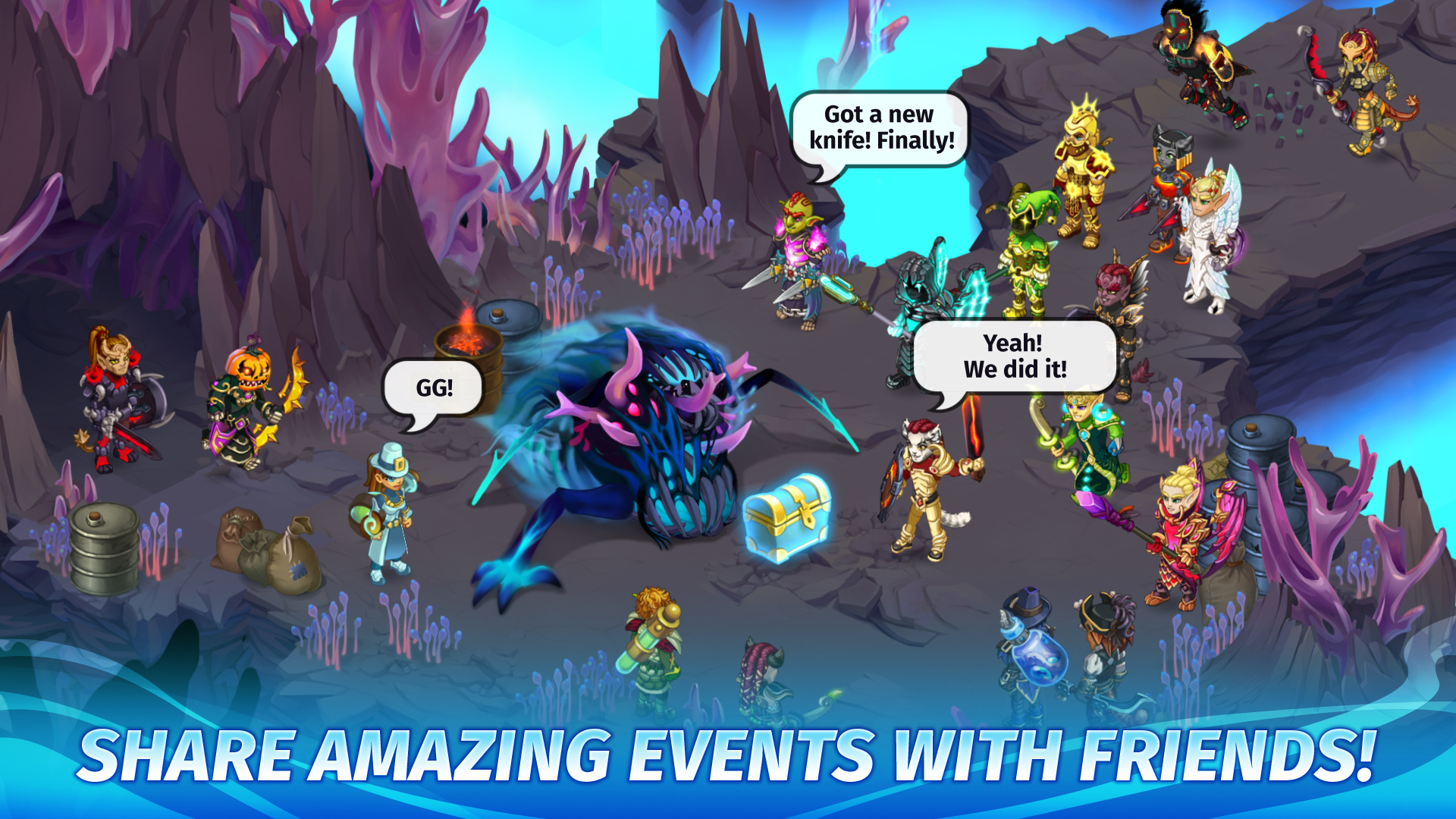 اسکرین شات 7 بازی Skylore－fantasy MMORPG