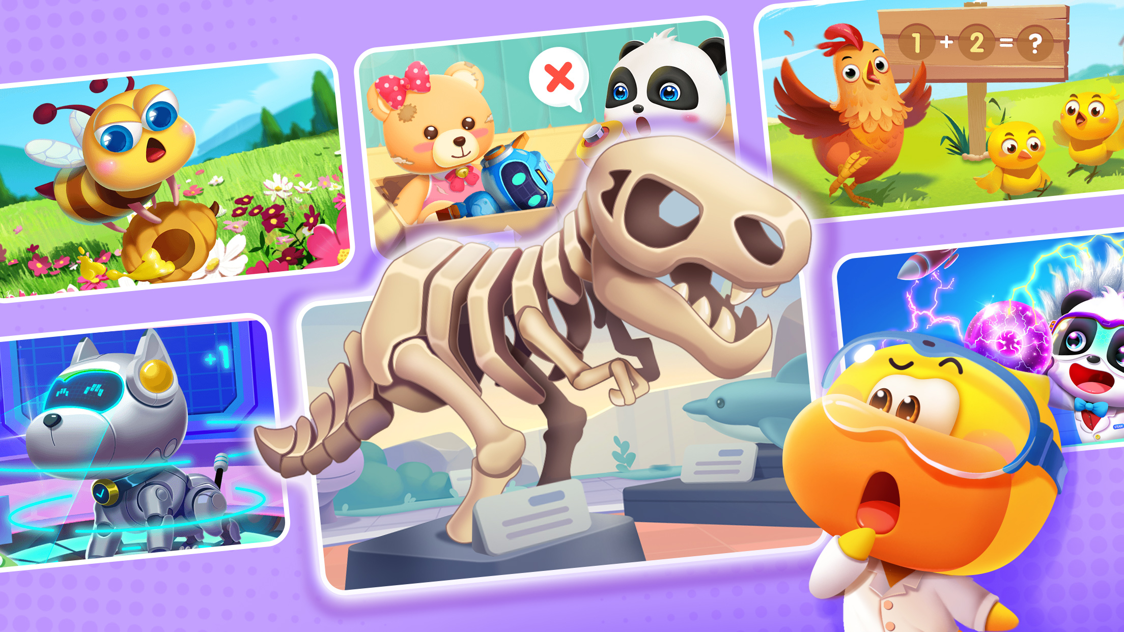 اسکرین شات 5 بازی Baby Panda's Kids School