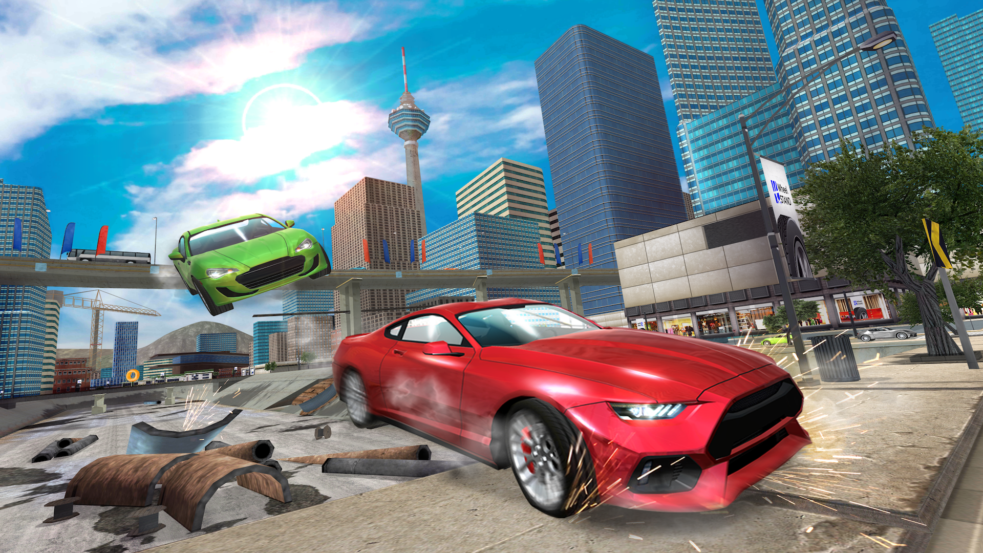اسکرین شات 3 بازی Car Driving Simulator Drift