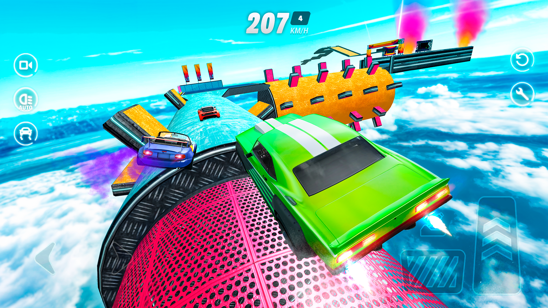 اسکرین شات 3 بازی Extreme Car Driving Stunts