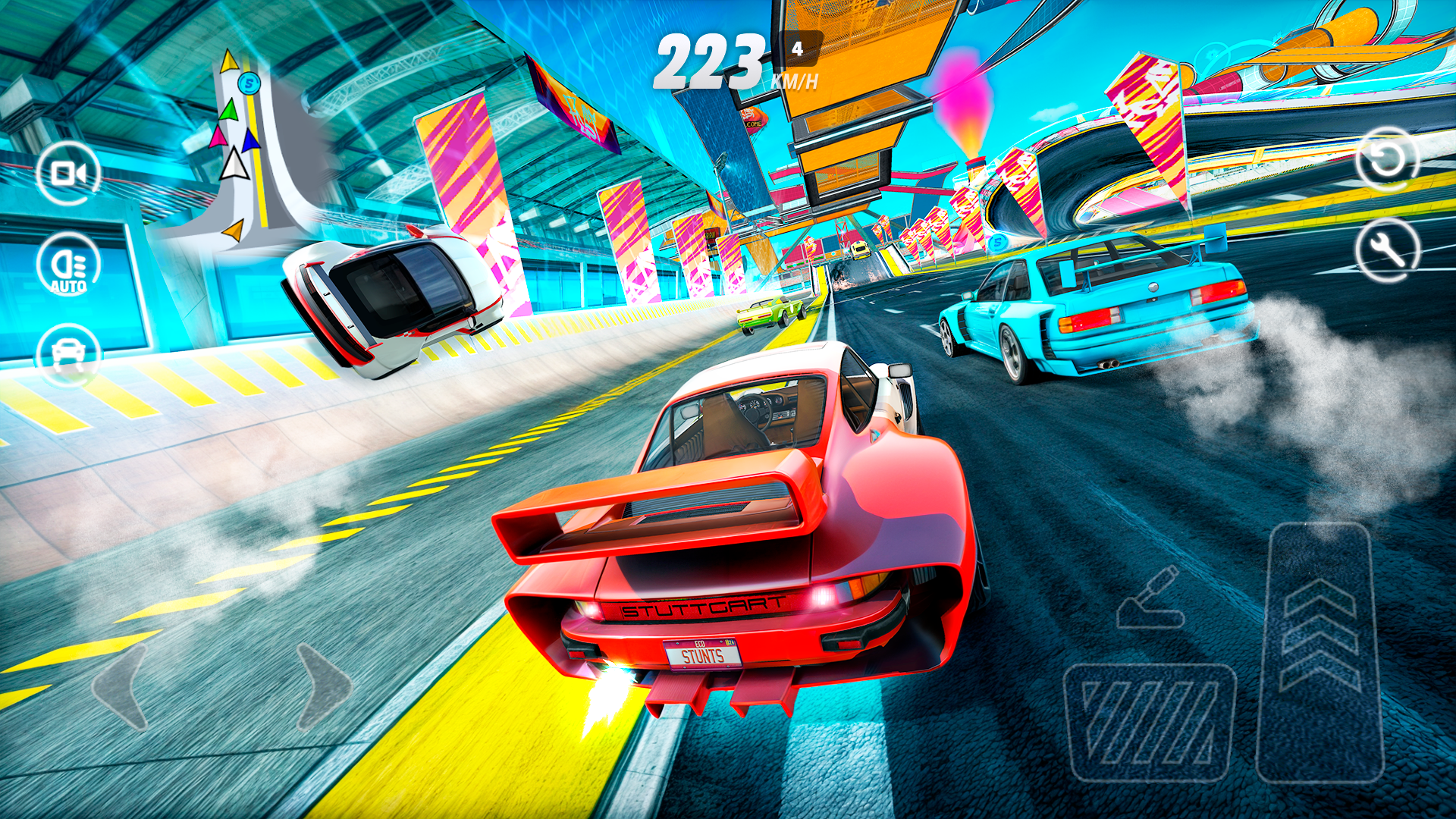 اسکرین شات 8 بازی Extreme Car Driving Stunts