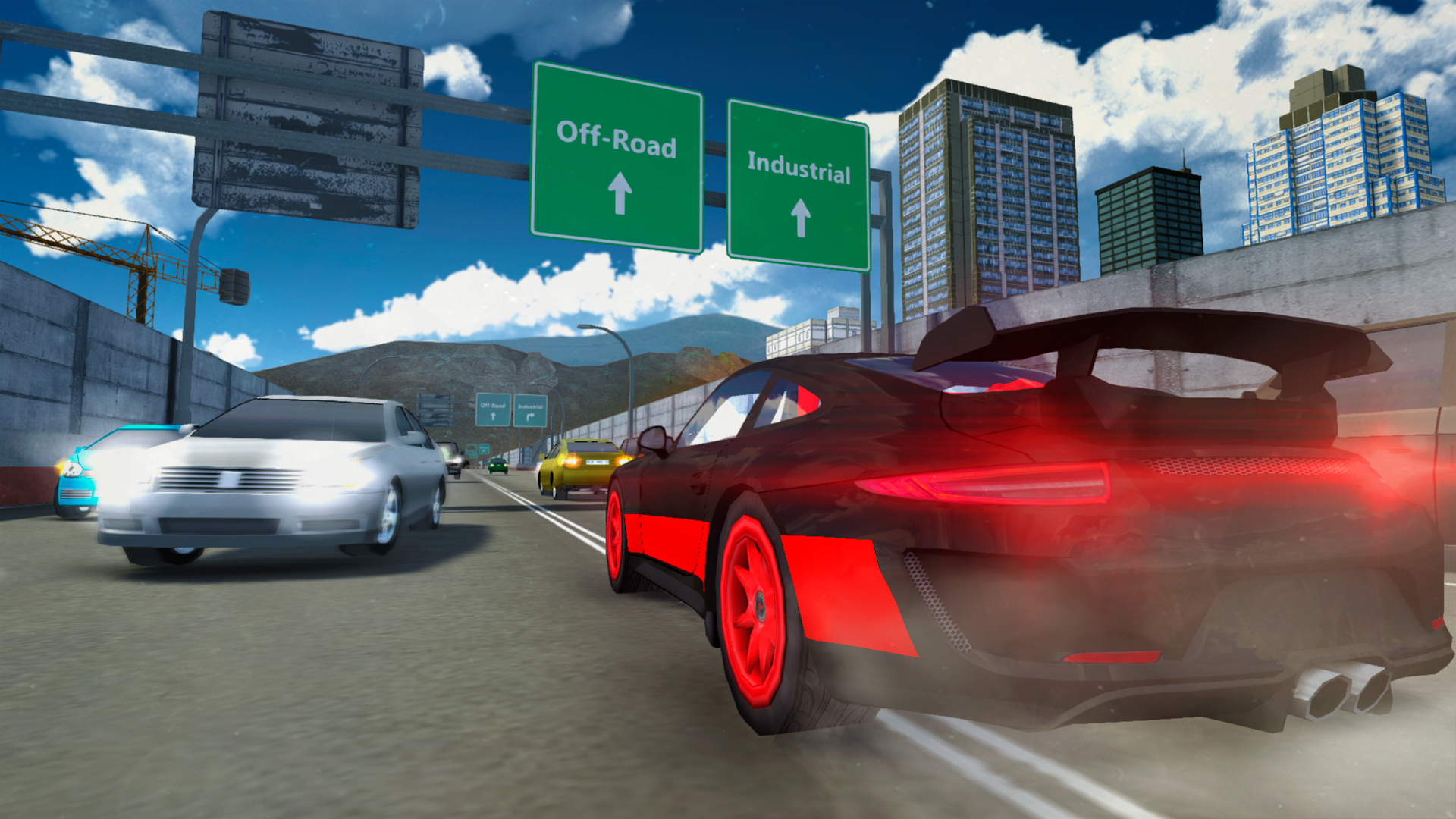 اسکرین شات 1 بازی Racing Car Driving Simulator