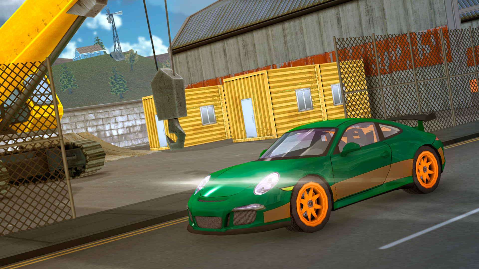 اسکرین شات 2 بازی Racing Car Driving Simulator