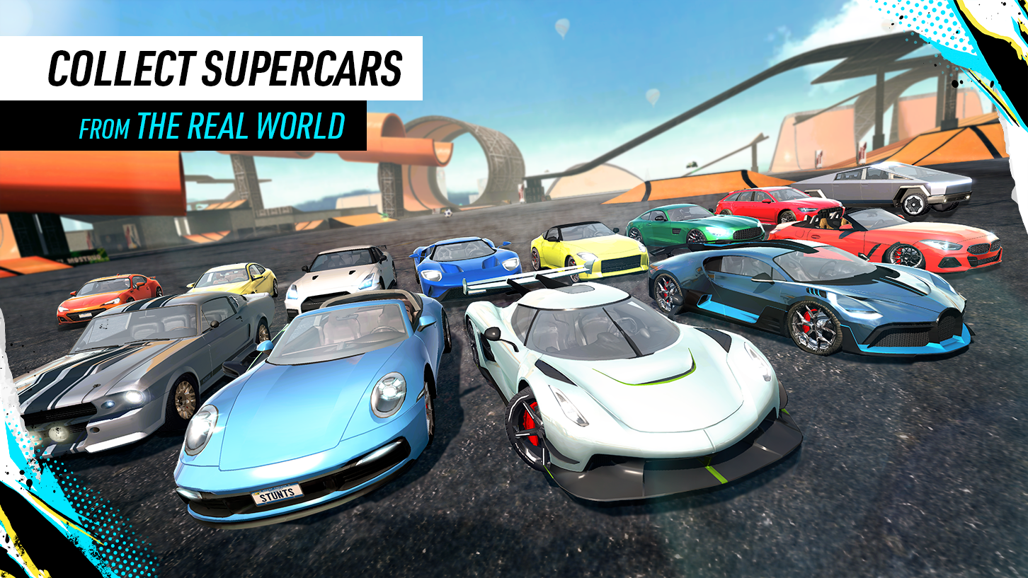 اسکرین شات 5 بازی Car Stunt Races: Mega Ramps