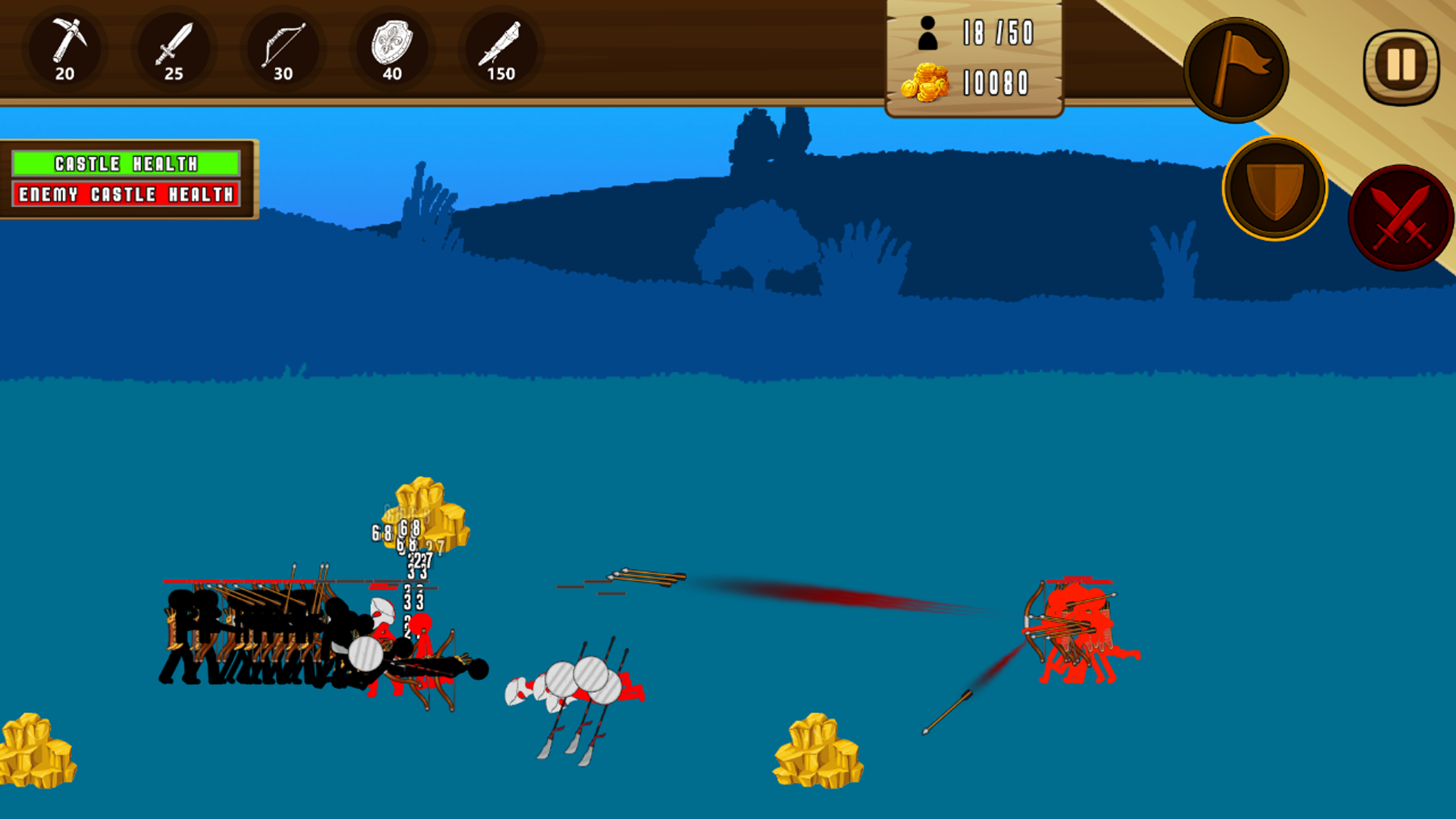 اسکرین شات 6 بازی Stick War Age: Battle Warriors