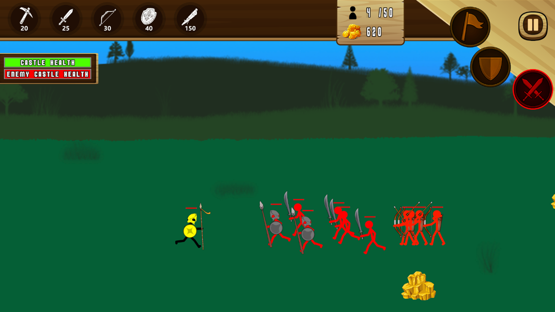 اسکرین شات 1 بازی Stick War Age: Battle Warriors