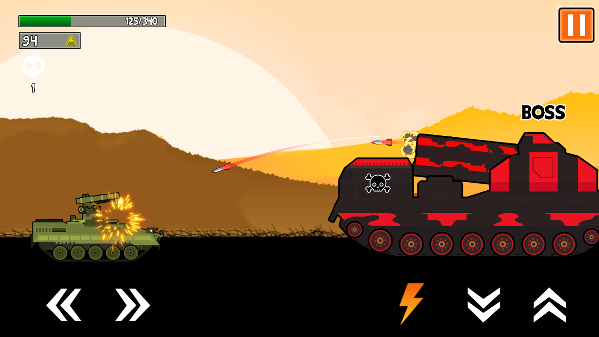 اسکرین شات 1 بازی Tank War: Tanks Battle Blitz