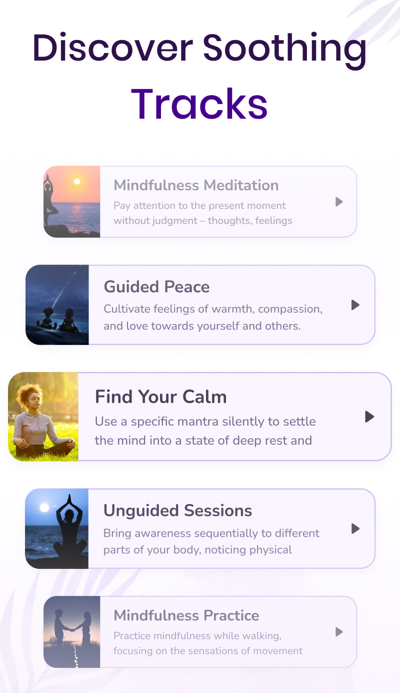 اسکرین شات 5 برنامه AI Mental Wellbeing - Relief