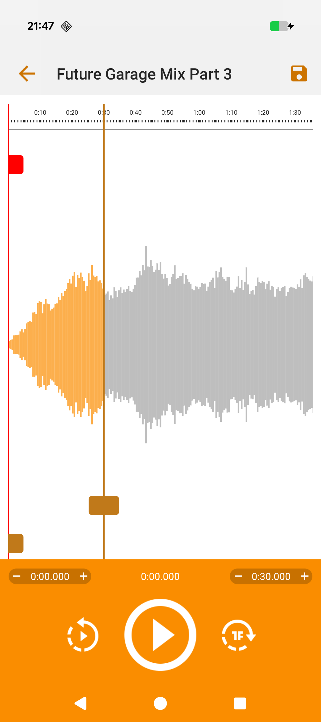 اسکرین شات 6 برنامه AIMP: Audio Cutter