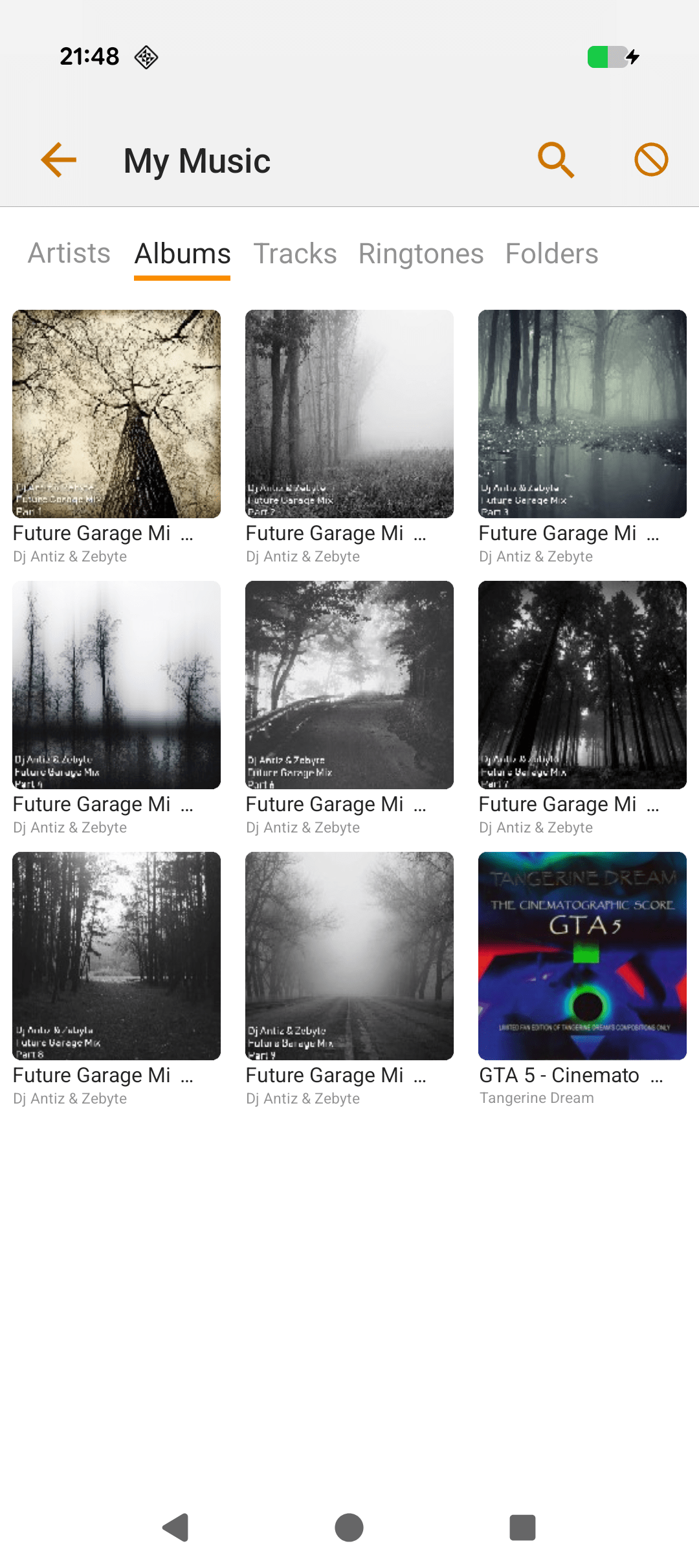 اسکرین شات 2 برنامه AIMP: Audio Cutter