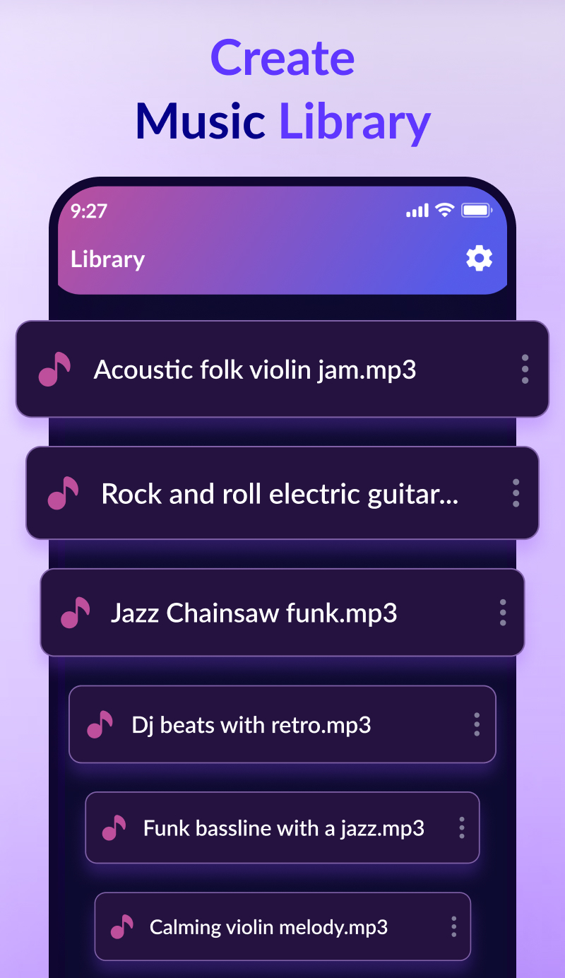 اسکرین شات 4 برنامه AI Music Generator from Text