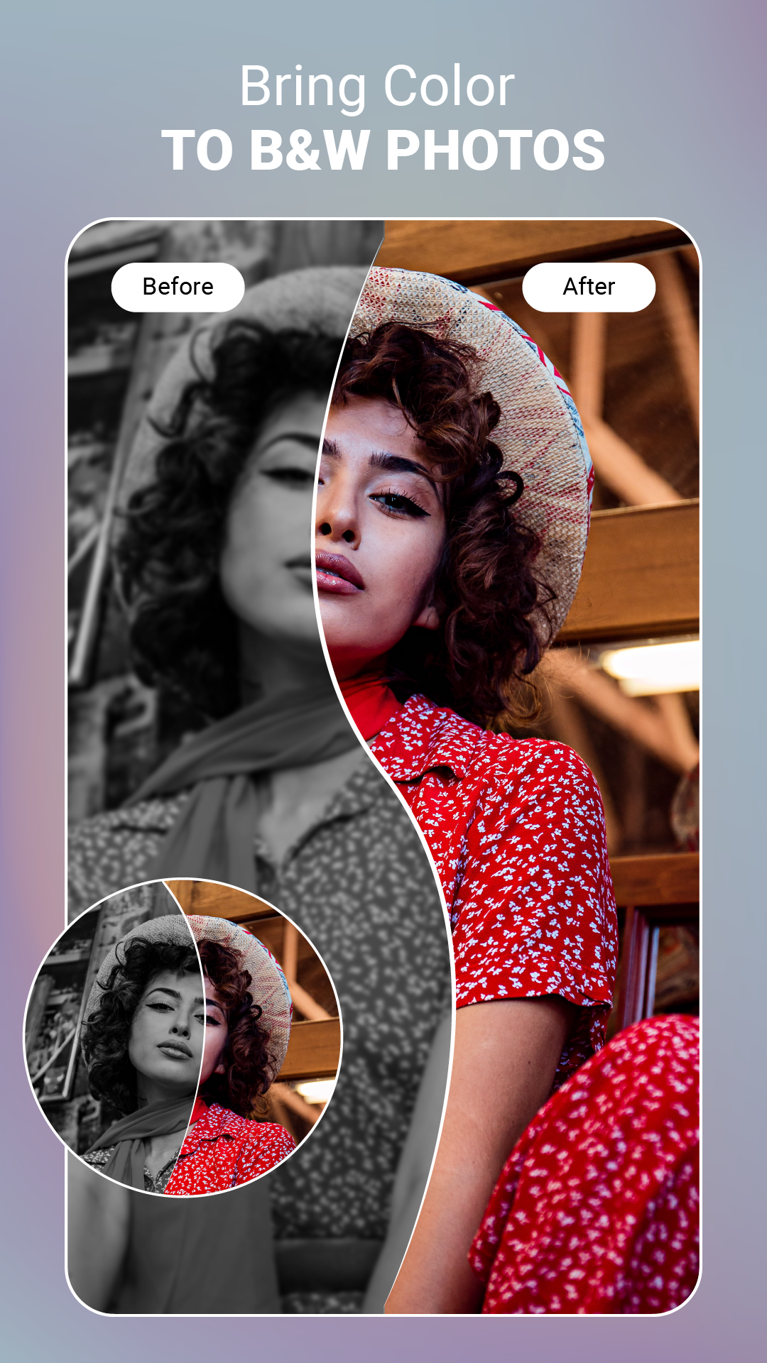 اسکرین شات 6 برنامه Aibi Photo: AI Photo Enhancer