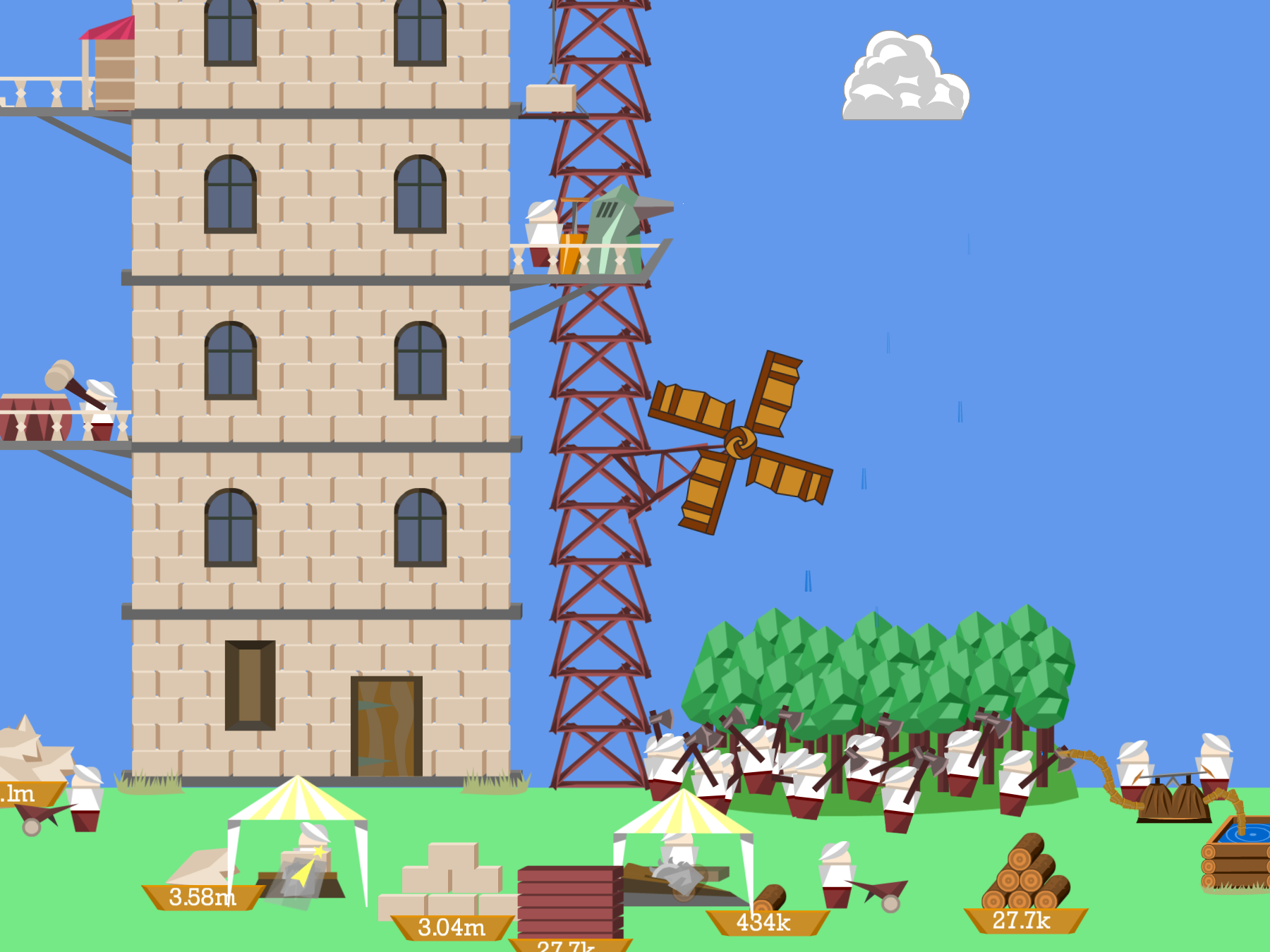 اسکرین شات 5 بازی Idle Tower Builder: Miner City