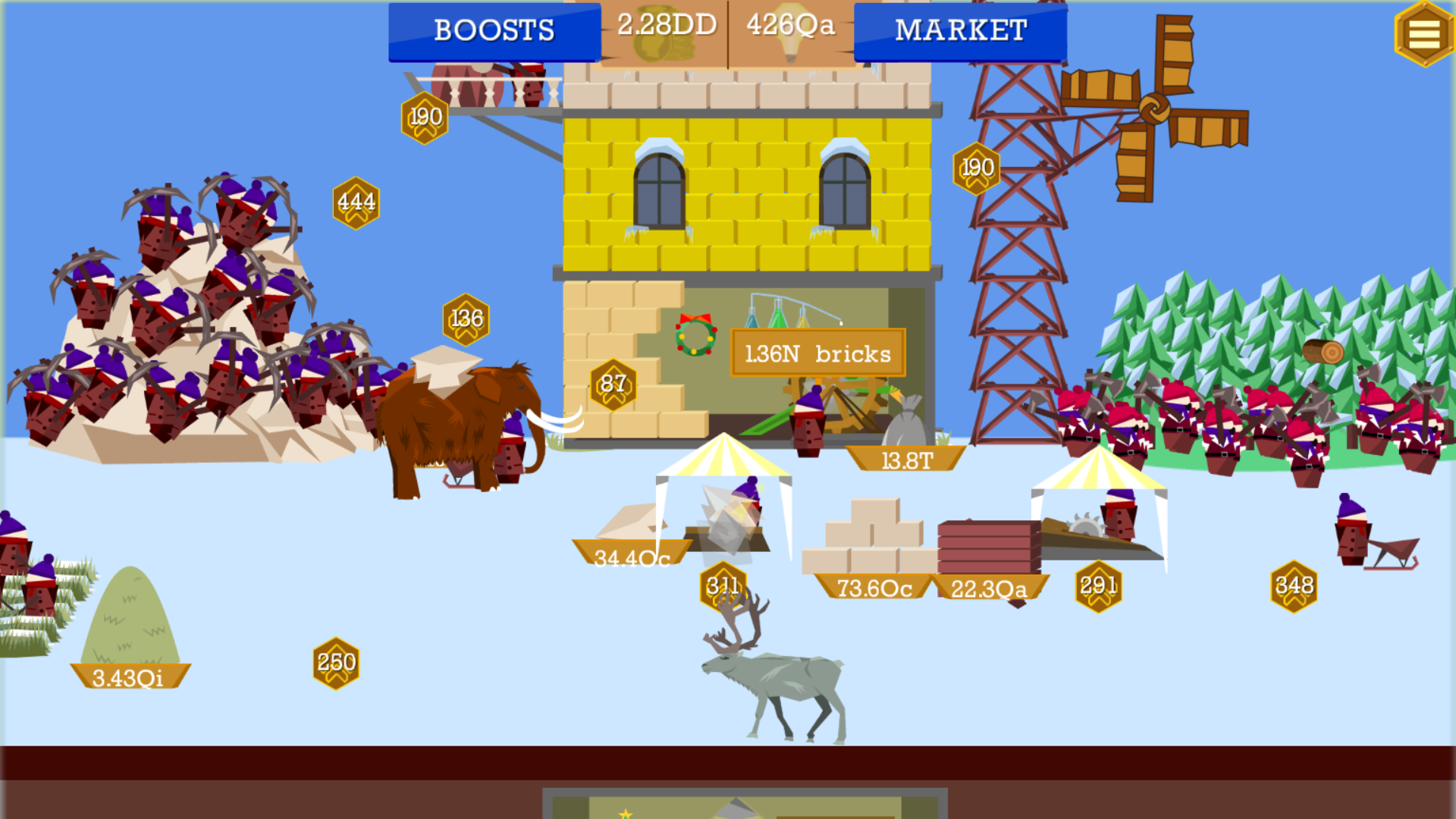 اسکرین شات 2 بازی Idle Tower Builder: Miner City