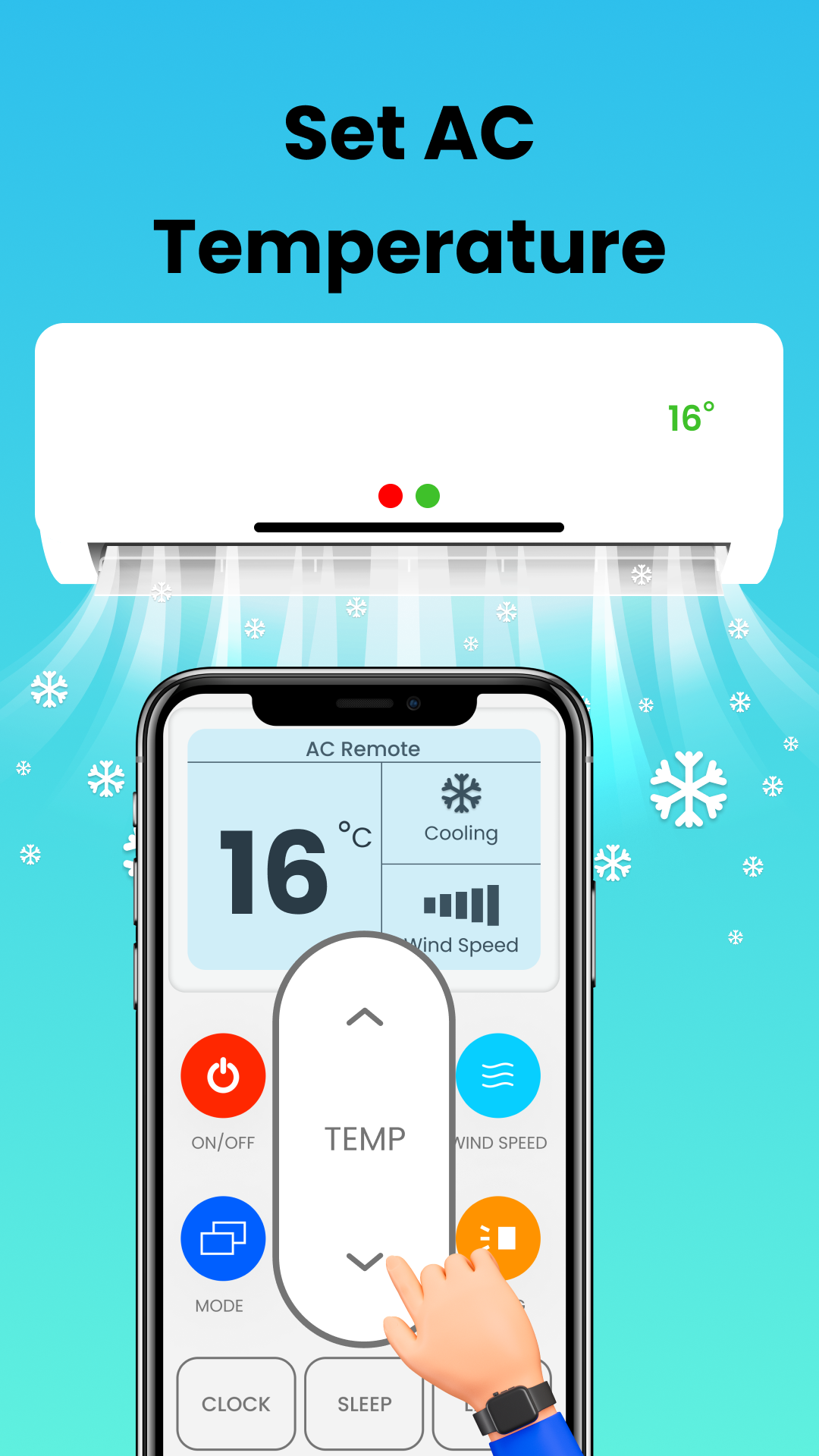 اسکرین شات 6 برنامه AC Remote Control For Android
