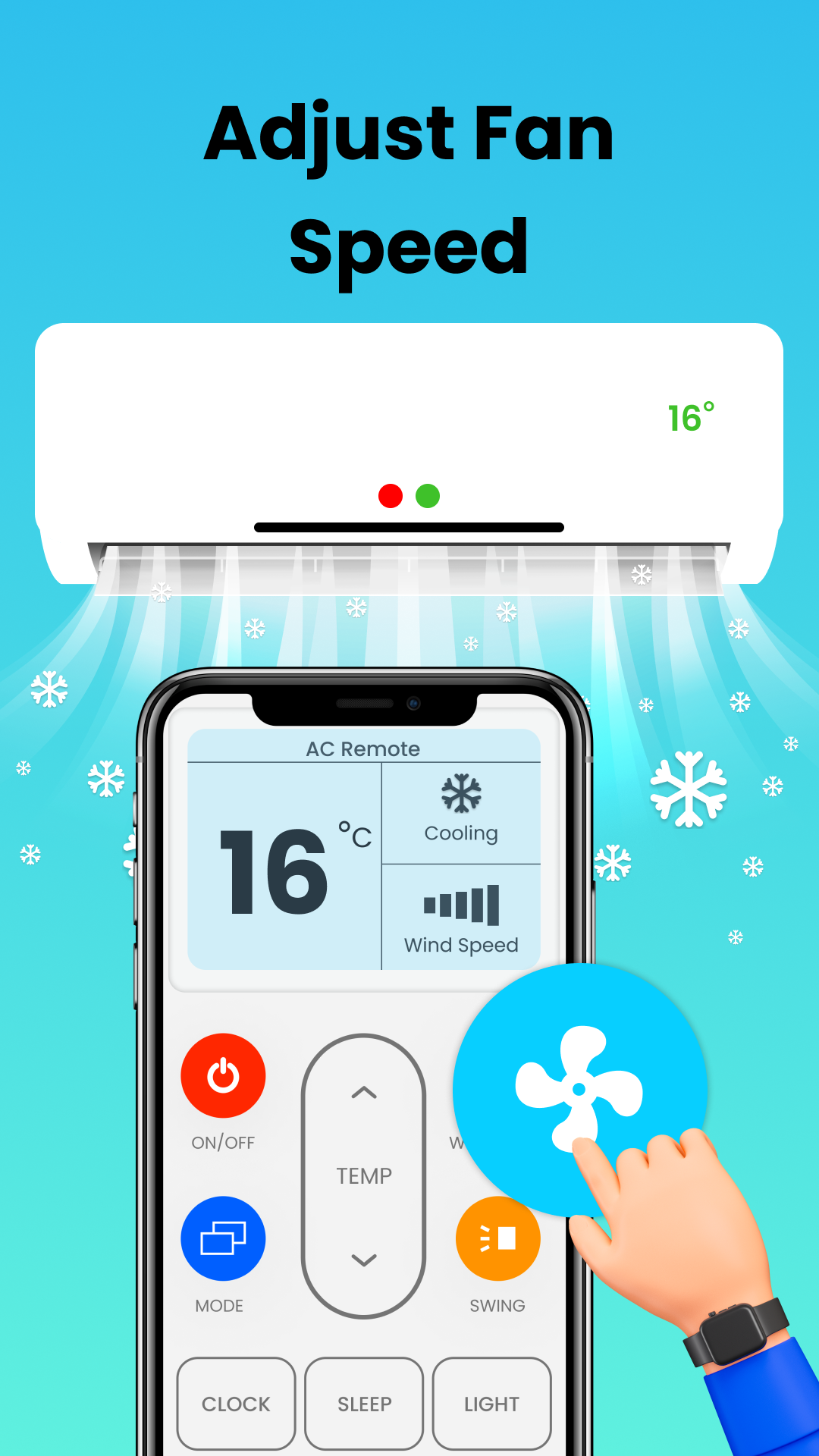 اسکرین شات 5 برنامه AC Remote Control For Android