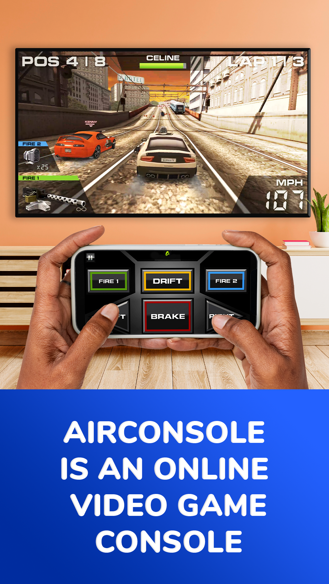 اسکرین شات 1 بازی AirConsole - Multiplayer Games