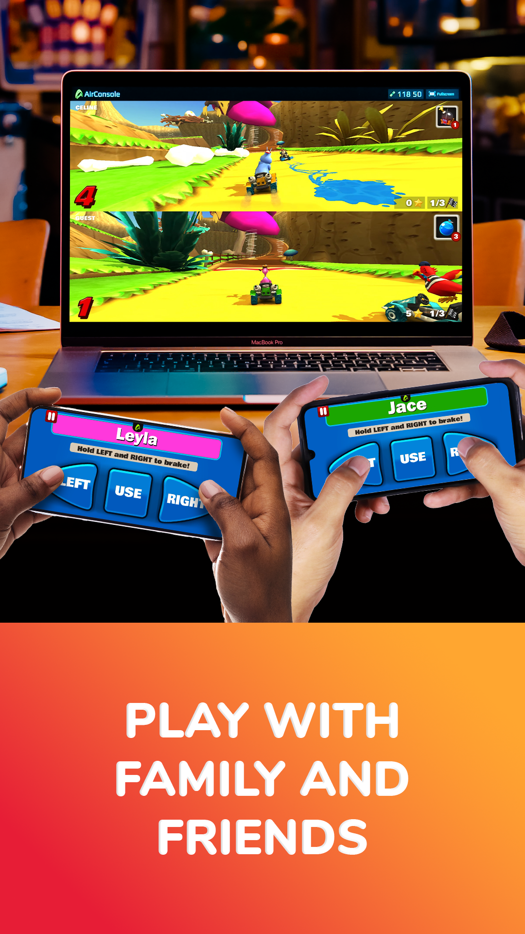 اسکرین شات 4 بازی AirConsole - Multiplayer Games