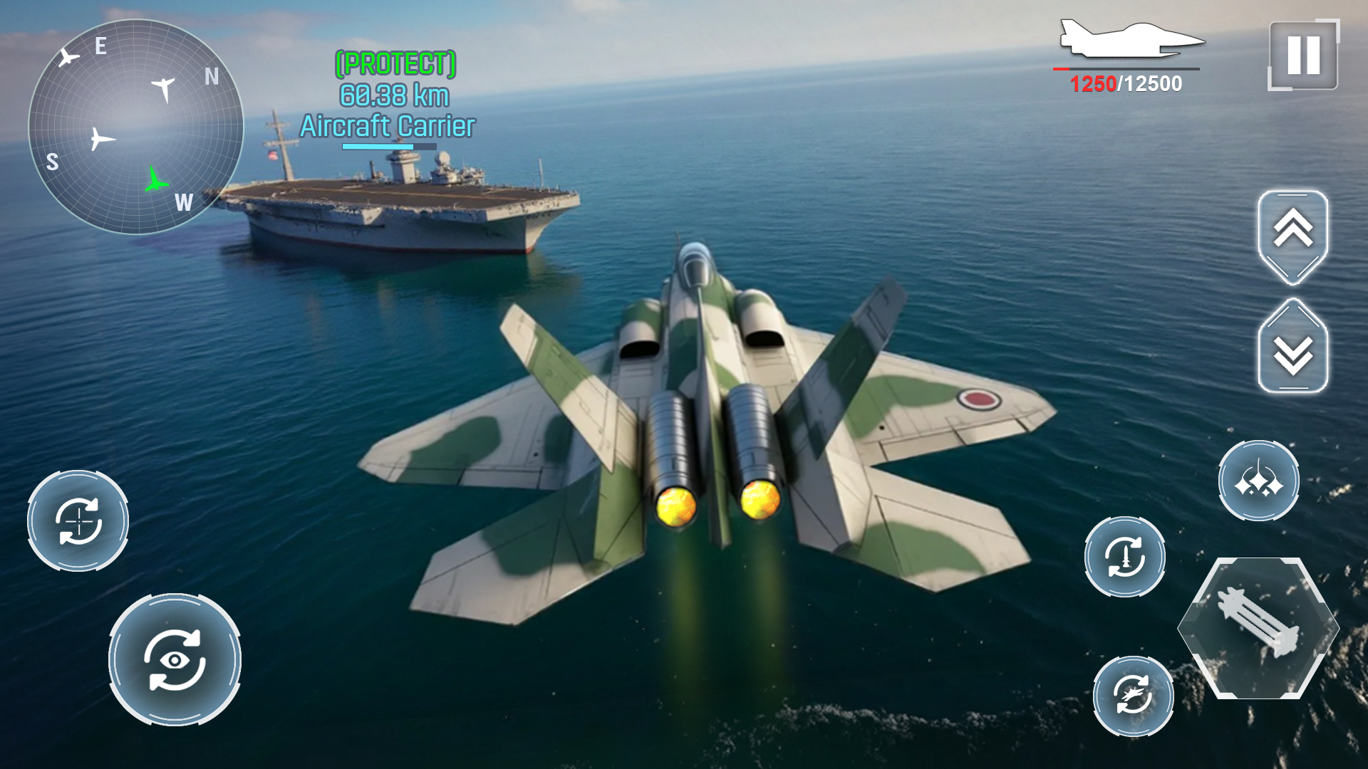 اسکرین شات 6 بازی Aircraft Strike: Jet Fighter