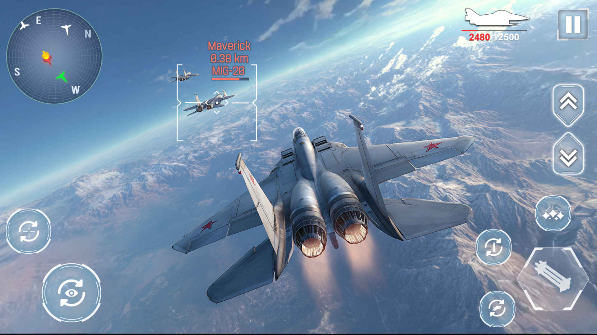 اسکرین شات 1 بازی Aircraft Strike: Jet Fighter