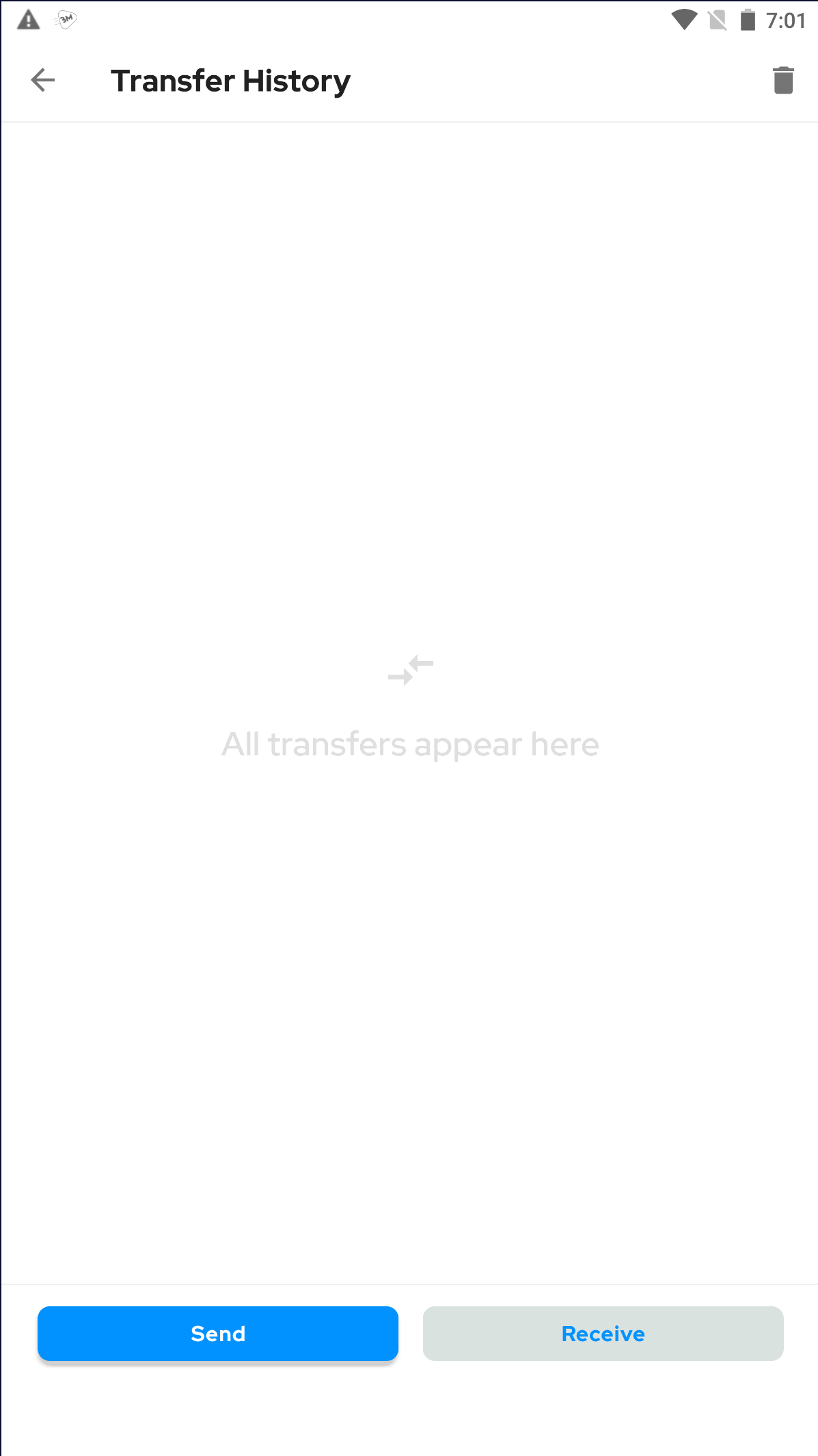 اسکرین شات 5 برنامه Airdrop for Android Transfer