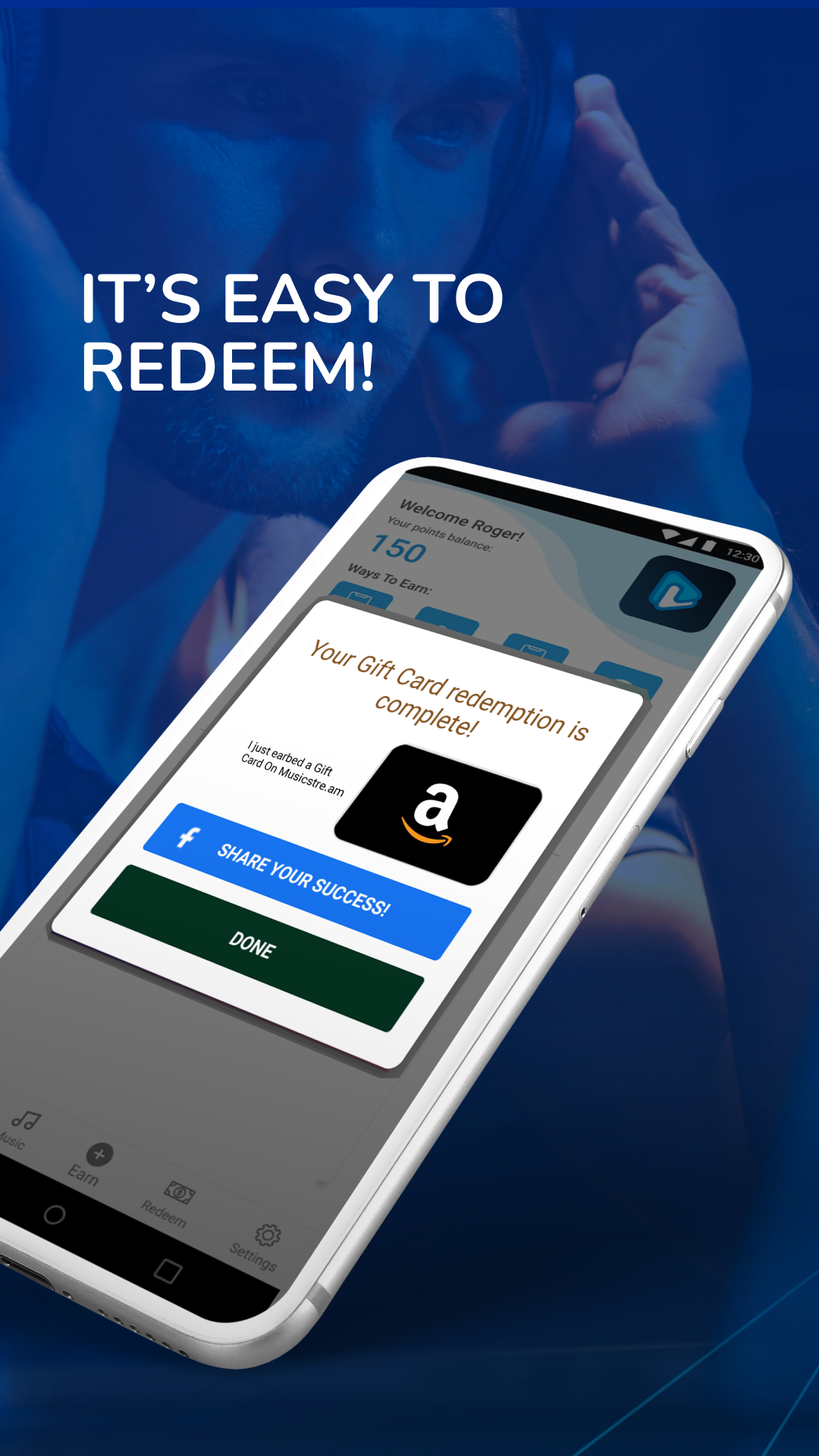 اسکرین شات 3 برنامه Musicstre.am Rewards
