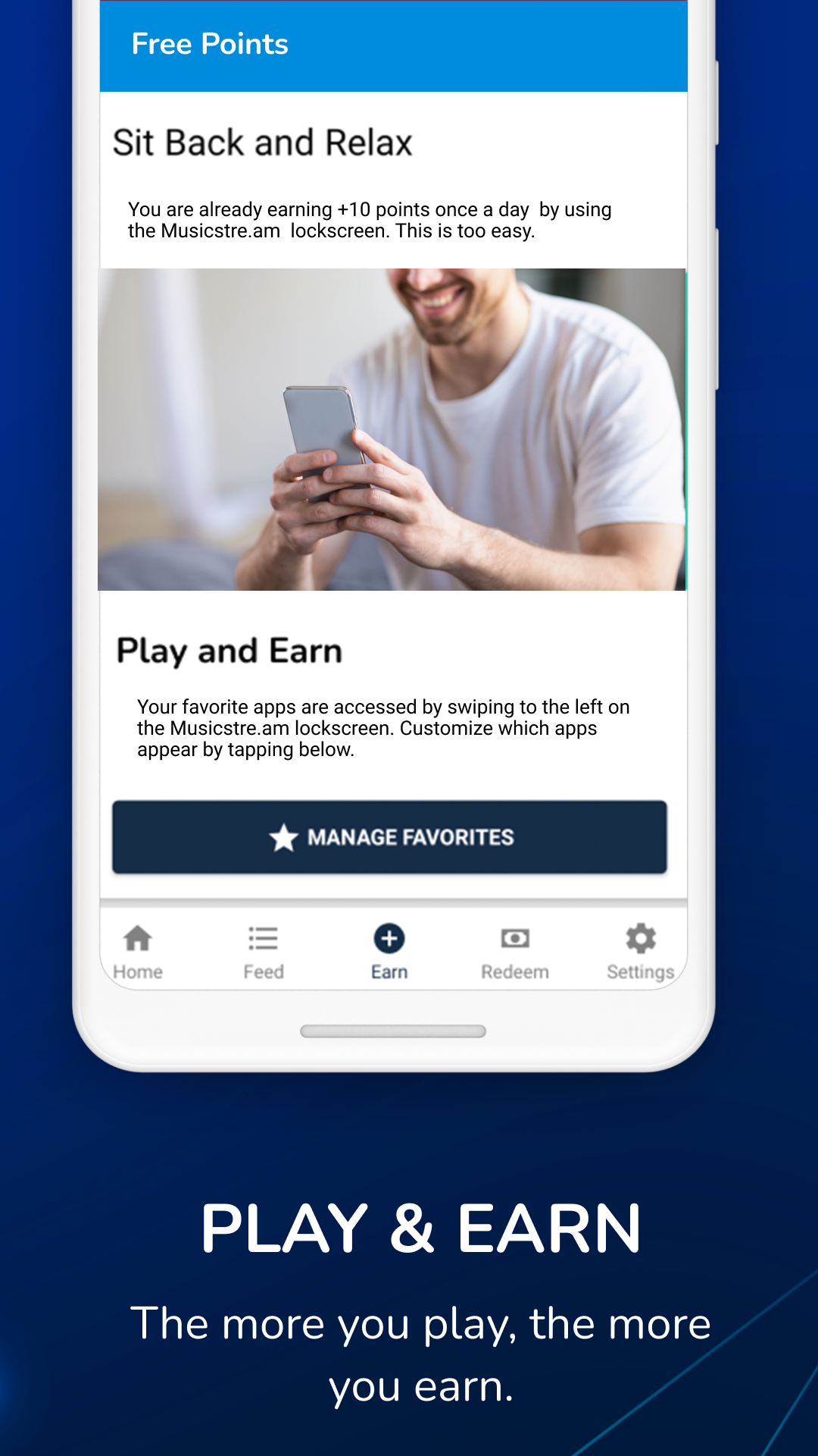 اسکرین شات 8 برنامه Musicstre.am Rewards