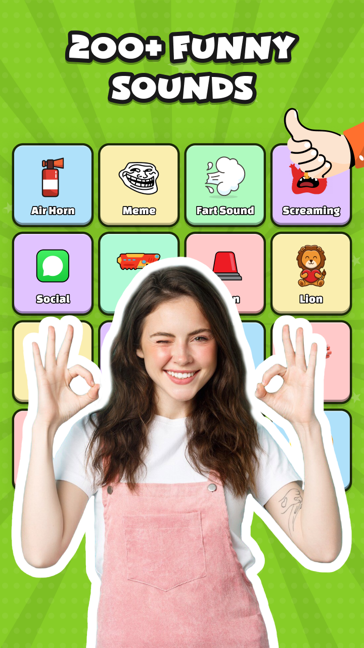 اسکرین شات 5 برنامه Air Horn: Funny Prank Sounds