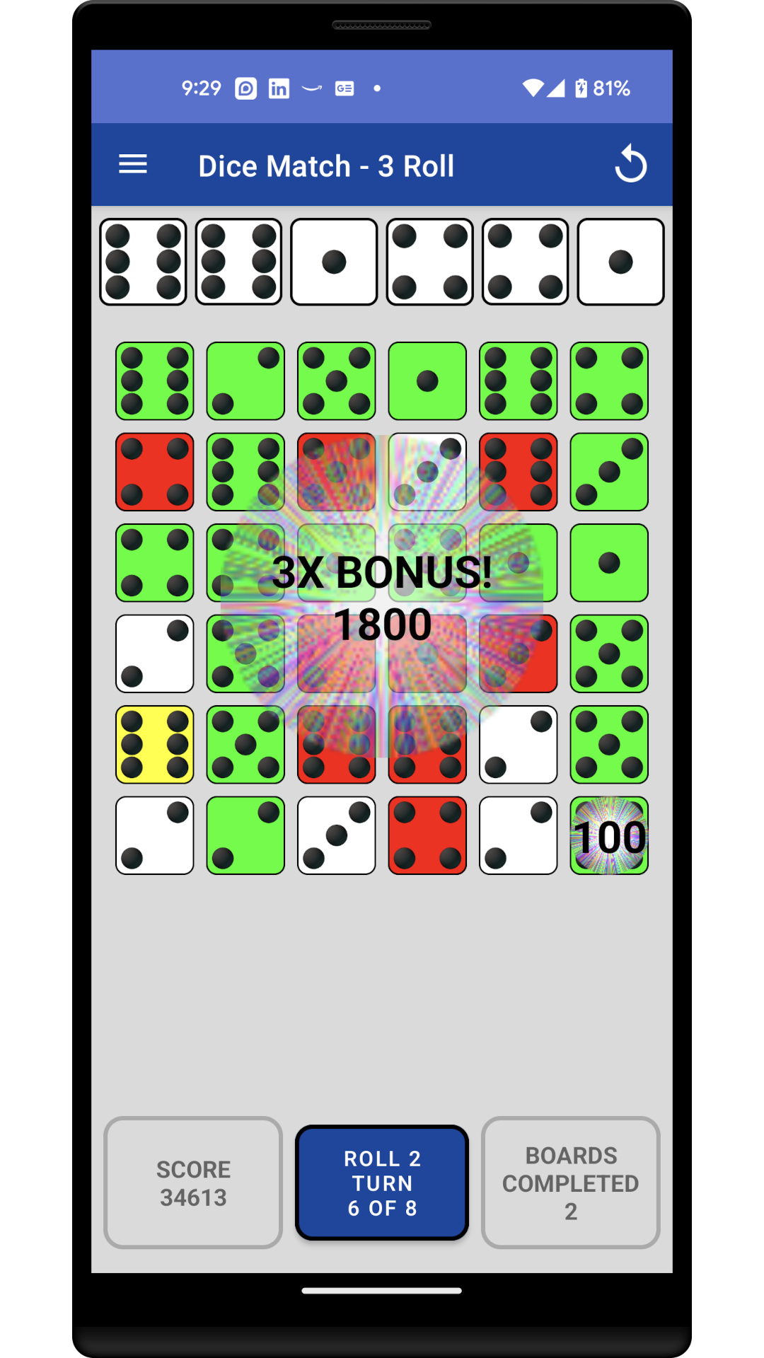 اسکرین شات 4 بازی Dice Match