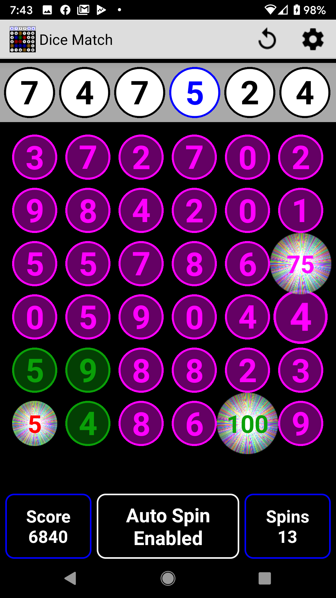 اسکرین شات 6 بازی Number Match