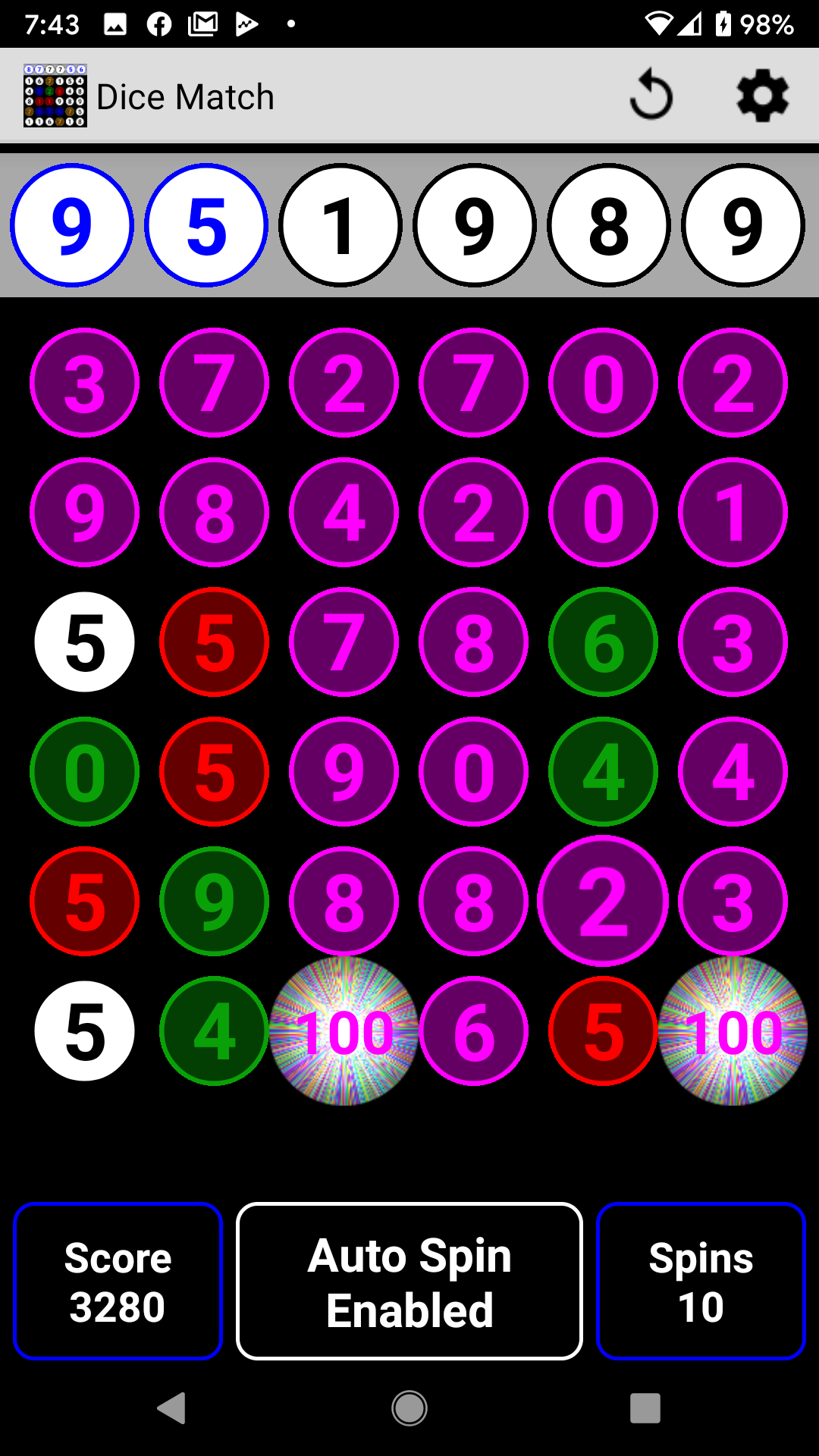 اسکرین شات 5 بازی Number Match