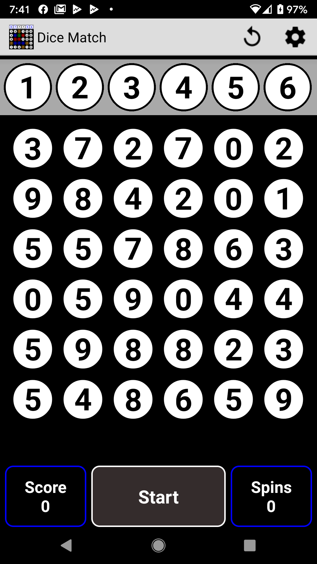 اسکرین شات 1 بازی Number Match
