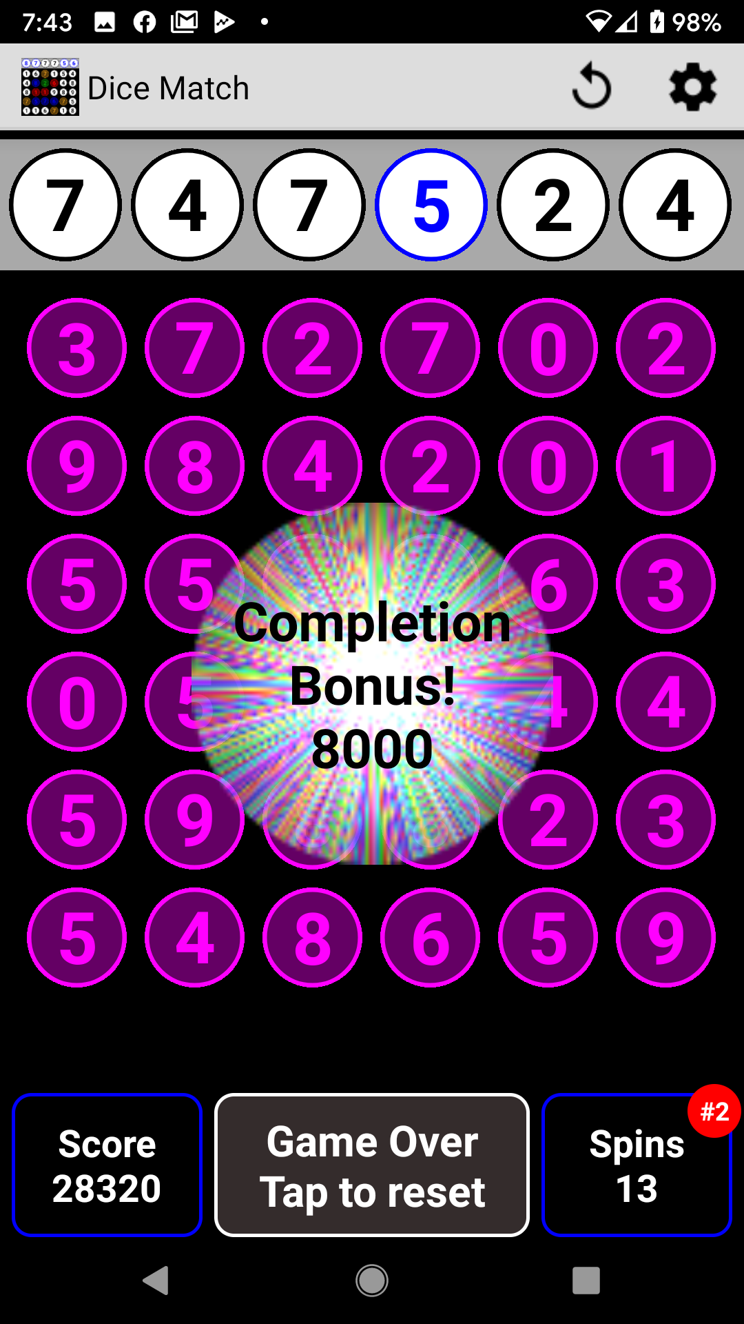 اسکرین شات 7 بازی Number Match