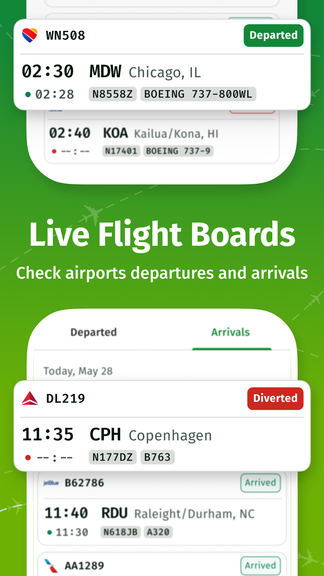 اسکرین شات 4 برنامه AirNav Radar – Flight Tracker