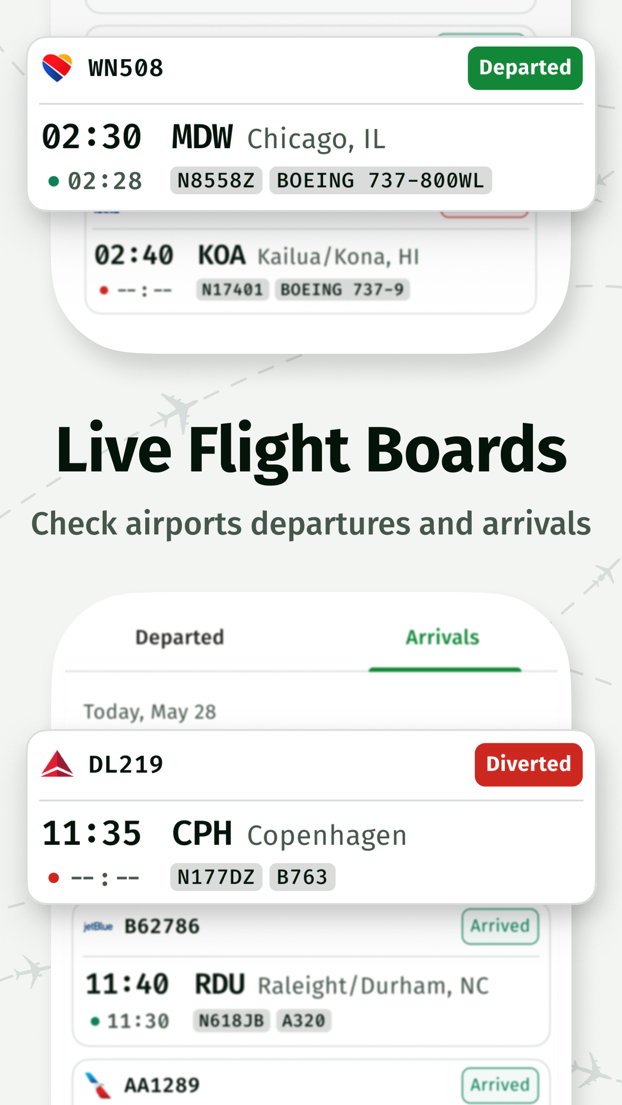 اسکرین شات 5 برنامه AirNav Radar – Flight Tracker