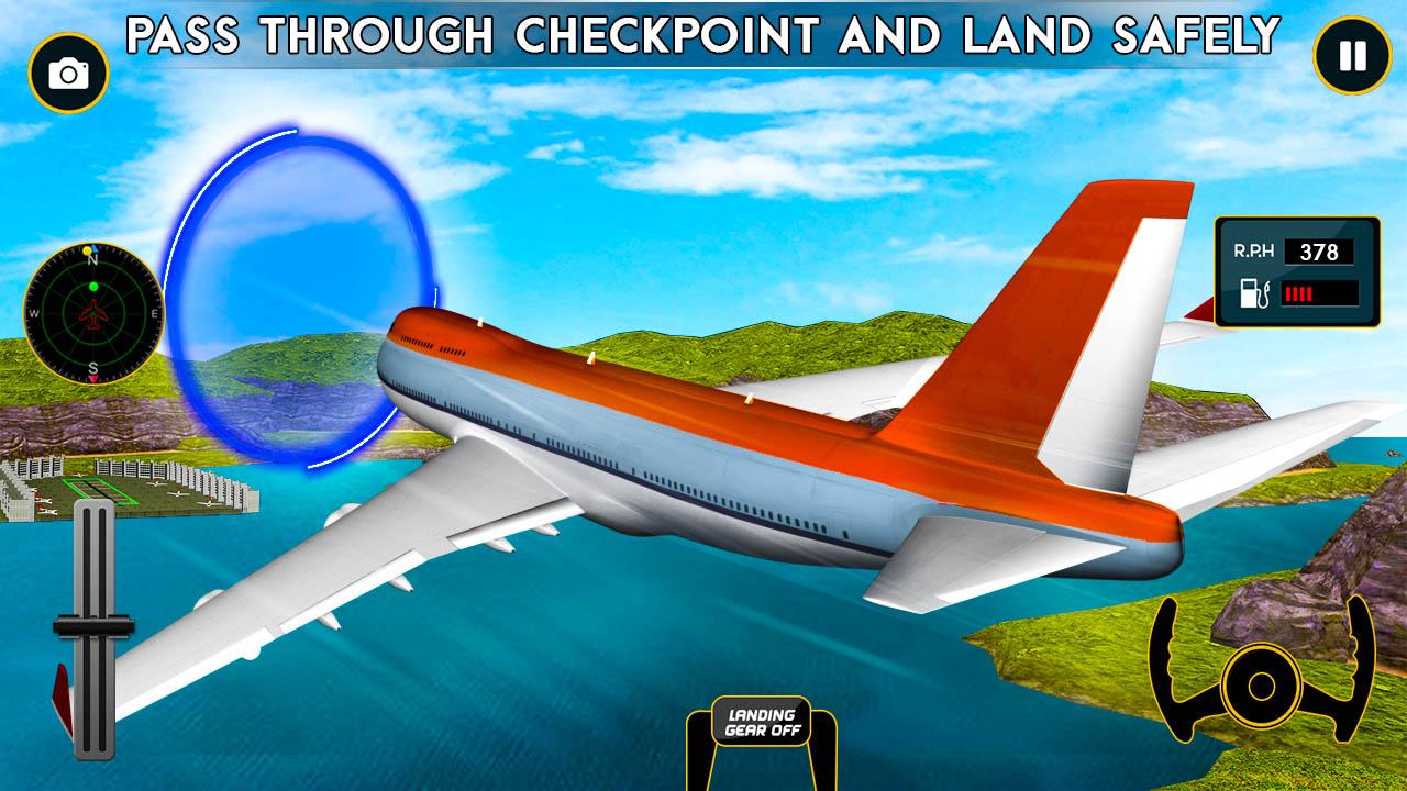 اسکرین شات 2 بازی Flight Pilot Simulator Games