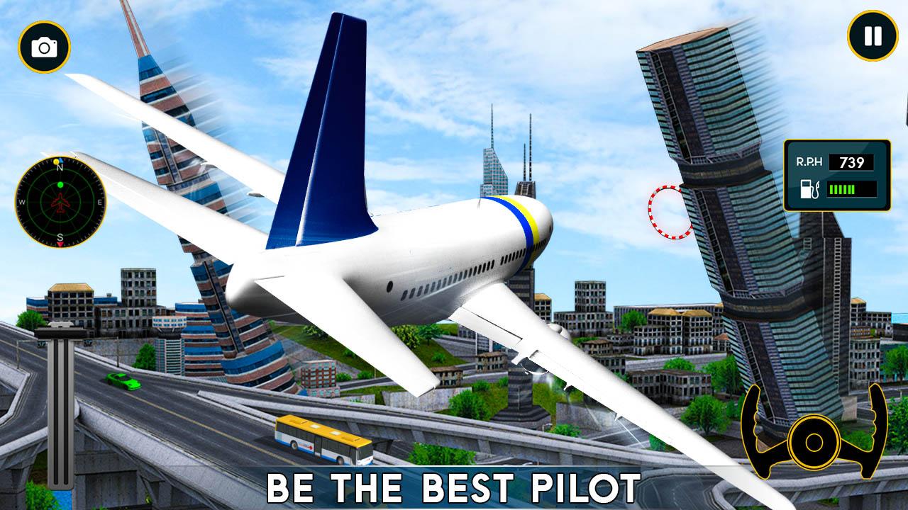 اسکرین شات 3 بازی Flight Pilot Simulator Games