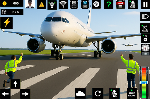 اسکرین شات 7 بازی Flight Pilot Simulator 3d