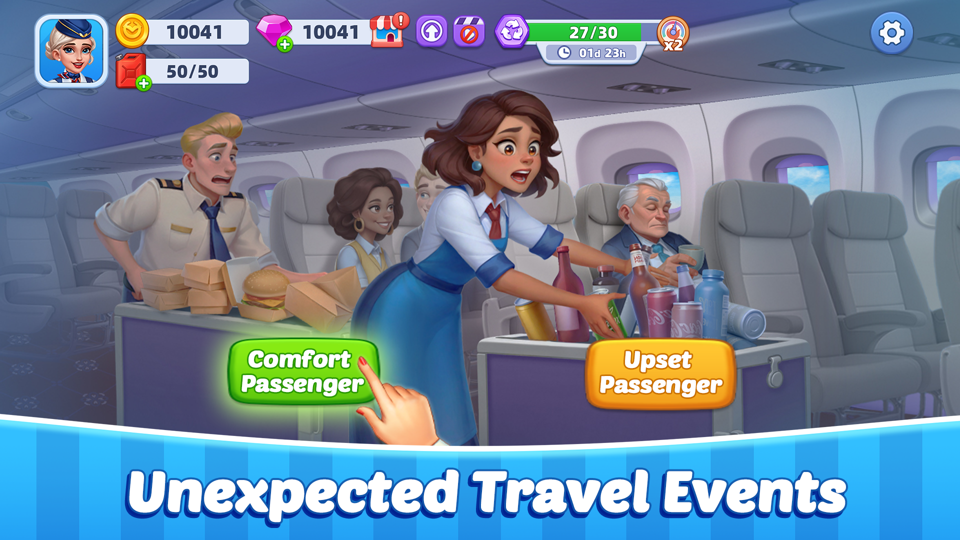 اسکرین شات 7 بازی Cooking Go：Airplane & Train